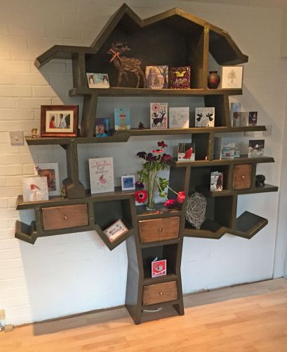 Oak Tree Bookcase