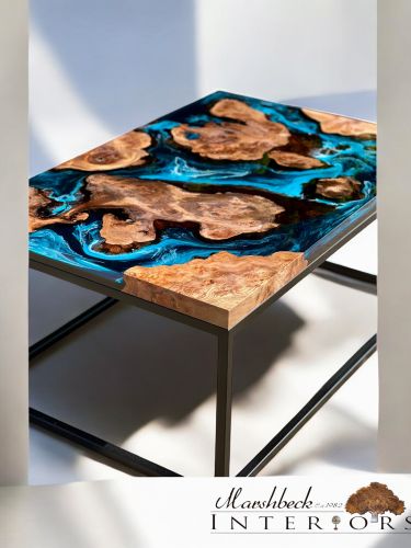 Elm Islands Midnight Sea Coffee Table