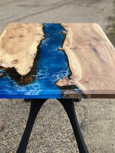 Elm Ocean River Dining Table