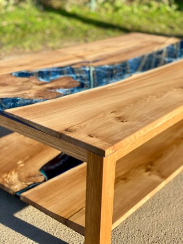 Elm River Coffee Table & Undershelf