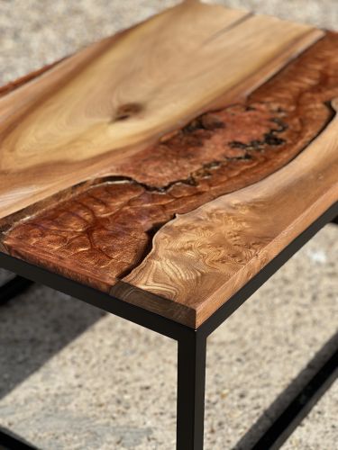 Elm & Copper River Coffee Table