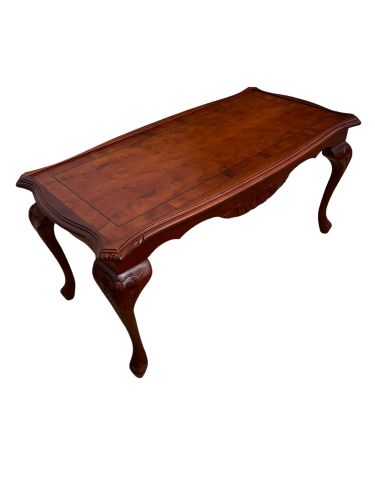 Yew Queen Anne Coffee Table