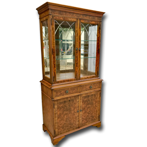 Marshbeck Antique Reproduction 37 Regency Glazed Bookcase Marshbeck