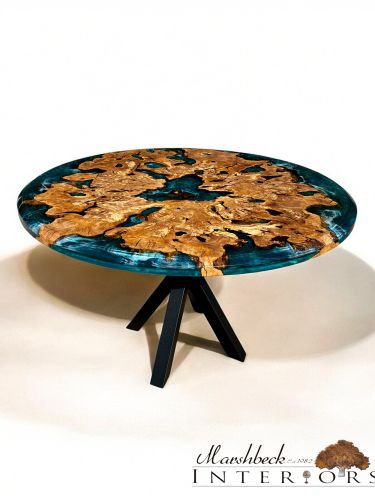 Olive Root Circular River Table
