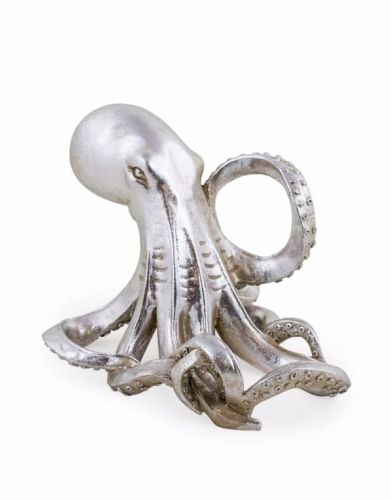 Silver Octopus Bottle Holder
