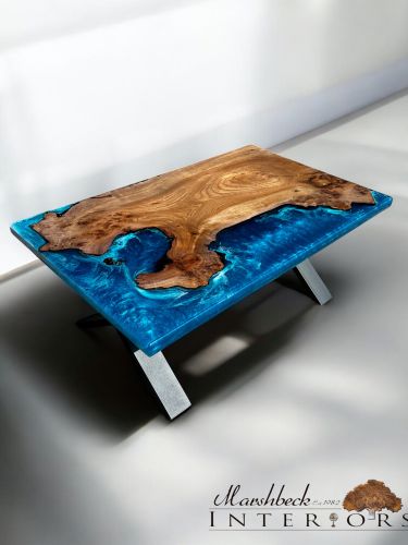 Elm & Ocean Art Coffee Table