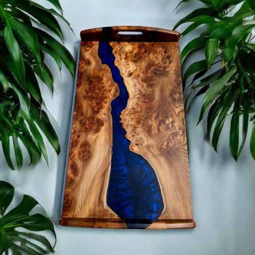 Elm & Resin Serving Tray by Marshbeck