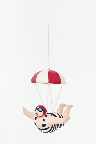 Hanging Male Swimmer Parachute