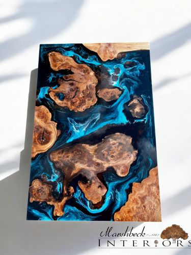 Elm Islands Midnight Sea Coffee Table