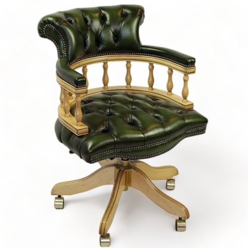 Reproduction captains chair best sale