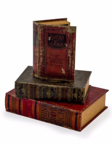 Antique Book Set of 3