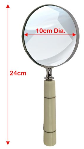 Faux Bone Magnifying Glass