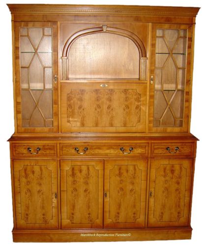 Antique Reproduction 72 Regency Cocktail Cabinet