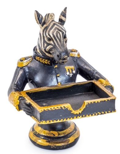 Card Holder, Gentry Zebra