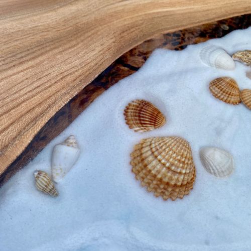 Beach Theme Ocean Coffee Table