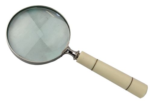 Faux Bone Magnifying Glass