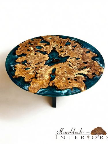 Olive Root Circular River Table