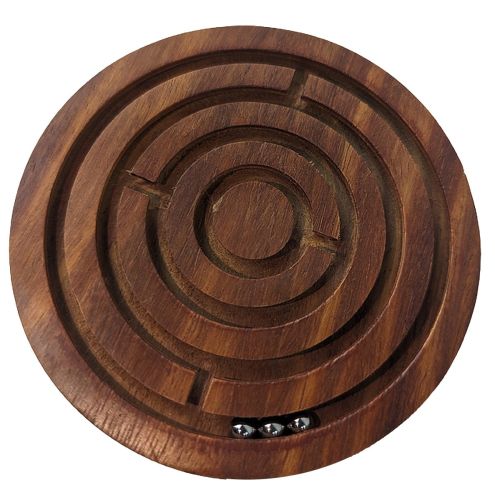 Wooden Labyrinth Maze Game, small