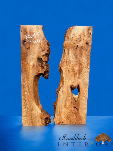 90 x 60 Burr Elm Coffee Table DRV65