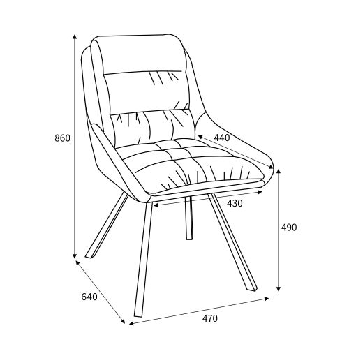 Arnhem Tan Dining Chair