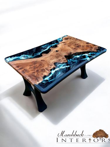 Elm Midnight Sea Coffee Table