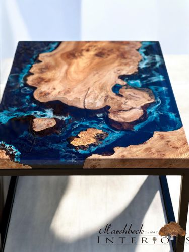 Elm Islands Midnight Sea Coffee Table