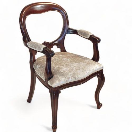 Reproduction Dutch Balloon Back Dining Chair