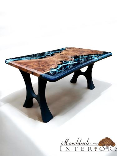 Elm Midnight Sea Coffee Table