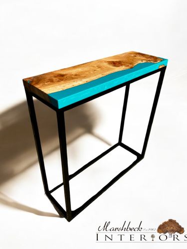 Elm & Teal Resin Console Table