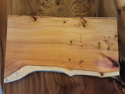 Yew Serving/Chopping Board by Marshbeck