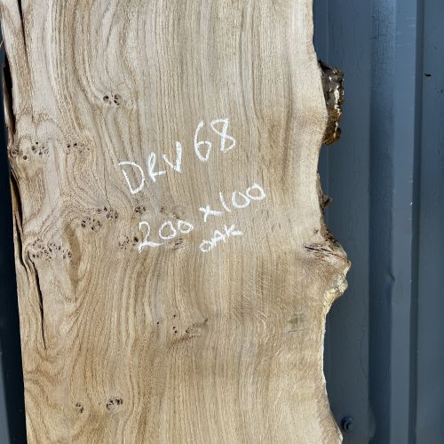 200 x 100 Burred Oak DRV68