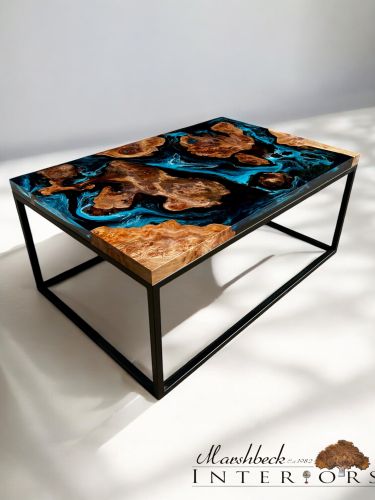 Elm Islands Midnight Sea Coffee Table