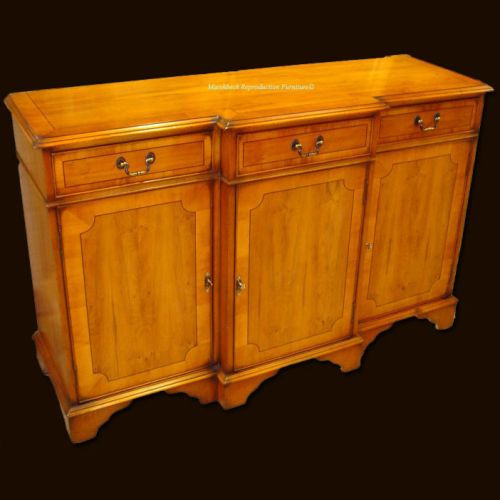 55" Regency Breakfront Sideboard