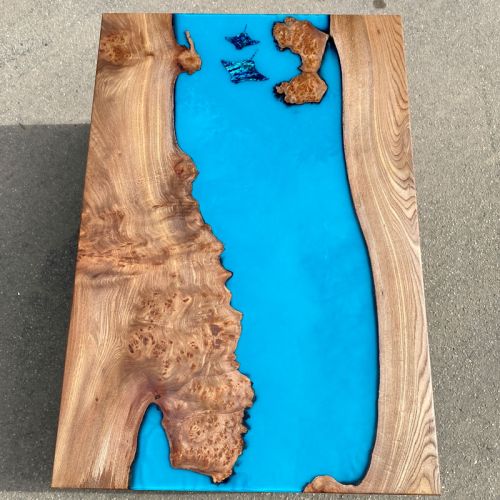 Elm Manta Ray River Coffee Table