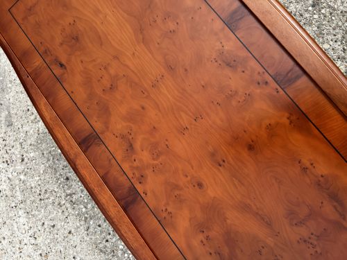 Yew Queen Anne Coffee Table