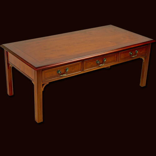 Six Drawer Chippendale Coffee Table