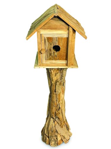 Teak Root Bird House