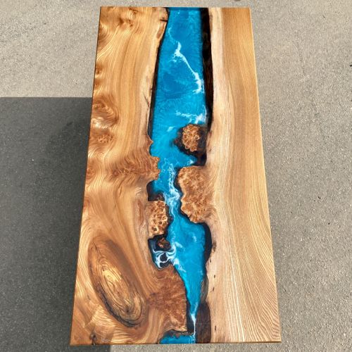 Elm & Ocean Art River Coffee Table (X)