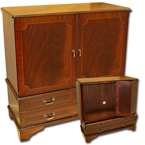 Enclosed TV Cabinet