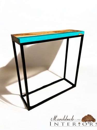 Elm & Teal Resin Console Table
