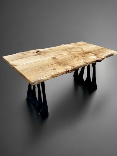 Oak Live Edge Dining Table