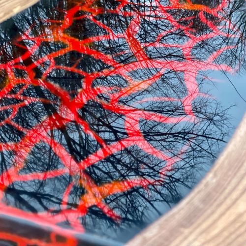 Magma Art Resin Coffee Table