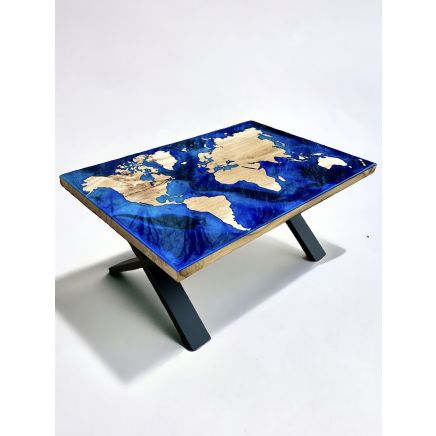 World Map Coffee Table