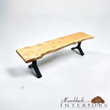 Oak Bench Live Edge