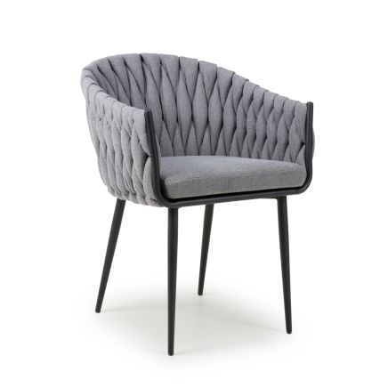 Pandora Grey Linen Effect Dining Chair
