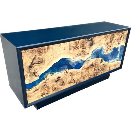 River Sideboard Mappa Burr & Ocean Art