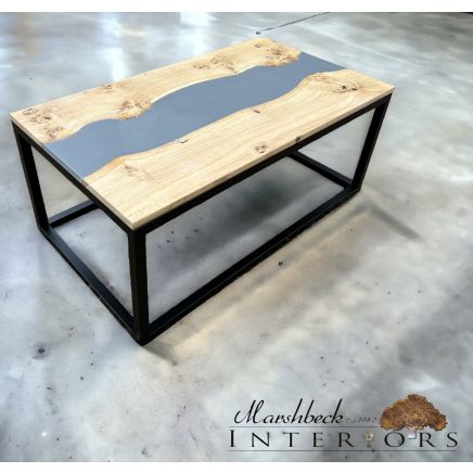 Aluminium River Coffee Table