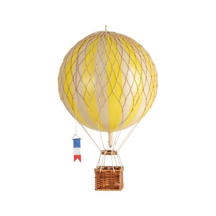 Hot Air Balloon  Medium Yellow