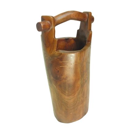 Teak Root Umbrella/Walking Stick Stand