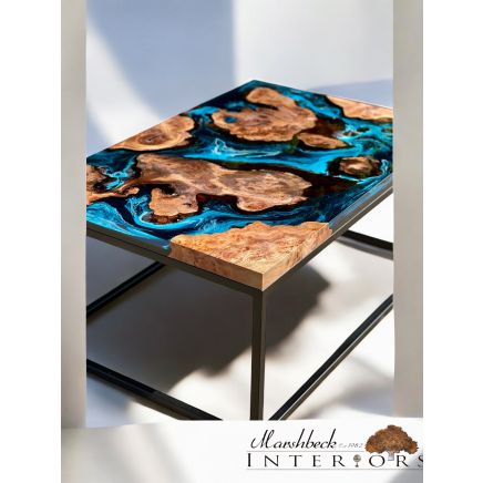 Elm Islands Midnight Sea Coffee Table
